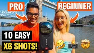Thumbnail: 10 Easy Insta360 X6 Shots For A Travel Vlog Video In London And Insta360 App Editing Tutorial