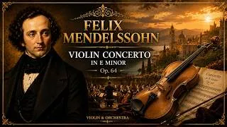 Thumbnail: Felix Mendelssohn ~ Violin Concerto in E Minor, Op. 64 Allegro molto appassionato | Violin