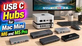 Thumbnail: USB C Hubs for Mac Mini 6 and M5 Pro
