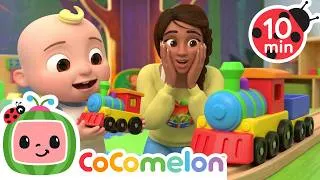 Thumbnail: Baby JJ Singalong Toy Time! (Old MacDonald Kids Song) | CoComelon | Cars & Truck Videos for Kids
