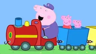 Thumbnail: ALL ABOARD! Peppa Pig's Train Ride 🚂🐷 Full Episode | Cartoons for Babies