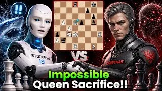 Thumbnail: Why Stockfish 18 Sacrificed His Queen To Trap Viridithas In 30 Moves | Chess Championship
