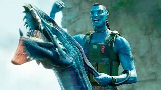 Thumbnail: Miles Quaritch Tames His Ikran - First Flight Scene - Avatar: The Way of Water (2022) Clip HD
