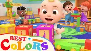 Thumbnail: JJ and Friends Build the ABC Train! 🚂🔤|  Cocomelon Nursery Rhymes | Colors For Kids