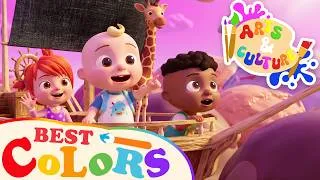 Thumbnail: JJ, YoYo and TomTom’s Big Imagination Adventure! 🎨✨ |  Cocomelon Nursery Rhymes | Colors For Kids