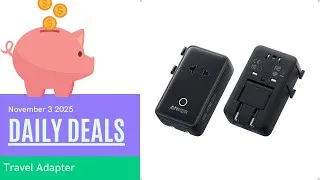 Thumbnail: 🌍 Anker Nano 5-Port Travel Adapter – Now Only $19.99!