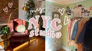 Thumbnail: MY NYC APARTMENT TOUR // $1800 studio in manhattan