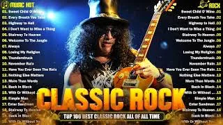 Thumbnail: Guns N' Roses, Nirvana, AC/DC, Bon Jovi, Metallica, U2 - Classic Rock Songs 70s 80s 90s Full Album