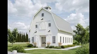 Thumbnail: Open Floor Plan | Barndominium + Loft | Plan 8937-00128