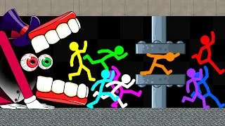 Thumbnail: Evil Caine VS Stickman Survival Race