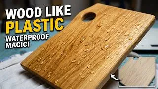 Thumbnail: WOOD LIKE PLASTIC – DIY Waterproofing That Repels Water Like Magic!