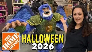 Thumbnail: HOME DEPOT HALLOWEEN 2026!🎃First Look New Animatronics, Viral Decor & Full Store Walkthrough!👻🦇