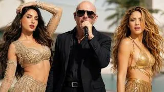 Thumbnail: Pitbull × Nora Fatehi × Shakira – Pull Me In Again (Official Music Video)