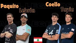 Thumbnail: FULL MATCH Paquito - Lebrón vs Coello - Tapia | Lebanon Padel Legends