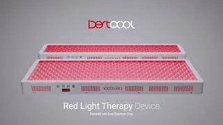 Thumbnail: Bestqool red light therapy device, near-infrared light therapy for body skin, Dual chip LEDs