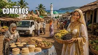 Thumbnail: Living in Comoros | How People Live On the LARGEST Volcano With the PRICIEST Weddings | TRAVEL 4K