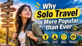 Thumbnail: Why Solo Travel is More Popular than Ever (3 Minutes)