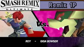 Thumbnail: Smash Remix (Ultimate Textures) - Remix 1p mode with Roy