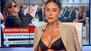 Thumbnail: Omg! Heart Evangelista "BREAKING NEWS: During Paris Fashion Week! Naging reporter si Heart 😂 AI yarn