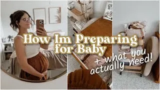 Thumbnail: NEST WITH ME! + How I'm Preparing for Baby #4 | 37 Weeks Pregnant