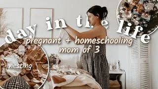 Thumbnail: Hello Third Trimester! ✨ Pregnancy Update, Homeschool Year Review + Baby Girl Haul 🎀