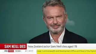Thumbnail: Remembering Sam Neill, from Jurassic Park to The Piano