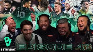 Thumbnail: Haas joins the Bunnies + Is Dan Carter the best 10? | Betsndat Ep. 48