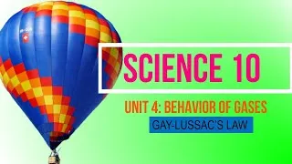 Thumbnail: Quarter 4 GRADE 10 SCIENCE: Module 1: Solving Problems on Gay Lussac's Law