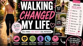 Thumbnail: Walking Changed My Life 🚶‍♀️✨ | The Simple Habit That Changed Everything