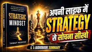 Thumbnail: Strategic Mindset by Thibaut Meurisse | Book Summary in Hindi | Audiobook  