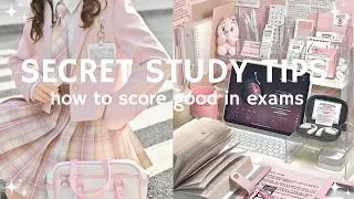 Thumbnail: Secret Study Tips (how to score good in exams)