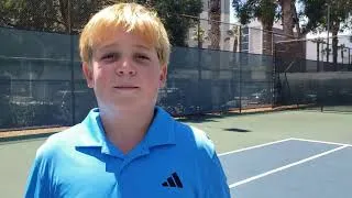 Thumbnail: "Jr Tennis Pro Teaches the PERFECT Backhand | Must-Know Tips for Kids!" #TennisBackhand
