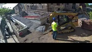 Thumbnail: Bexley Public Library Front Entry Update & Outdoor Reading Room Time Lapse 4/17-7/16