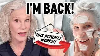 Thumbnail: The Real Reason I Took a YouTube Break (50+ Mature Skincare Hack)