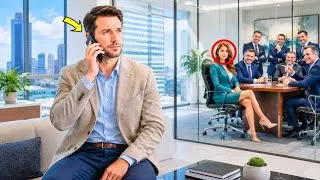 Thumbnail: A Single Dad Was Forced to Wait Outside His Own Office for 40 Minutes—Then He Fired Everyone Inside!