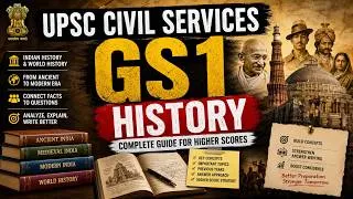 Thumbnail: UPSC GS1 Mains History | Guiding strategy #upsc #cse #gs