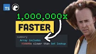 Thumbnail: JavaScript performance is weird... Write scientifically faster code with benchmarking