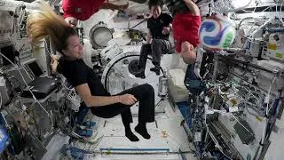 Thumbnail: 🌍⚽ Football Reaches Space! Astronauts Celebrate the 2026 FIFA World Cup in Zero Gravity 🚀