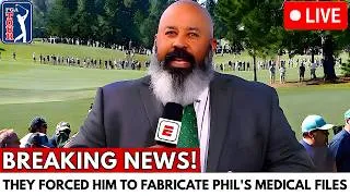 Thumbnail: USGA BOMBSHELL! Rules Official QUITS Live — 'I Was Forced to Fabricate Phil's Medical Files'