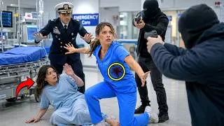 Thumbnail: “Don't Be Afraid… I'm Here,” the New Nurse Said — She Took a Bullet for the SEAL Admiral's Sister