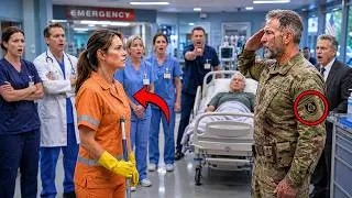 Thumbnail: The ER Laughed At The Quiet Janitor—Until A Wounded Green Beret Snapped To Attention: "Commander"