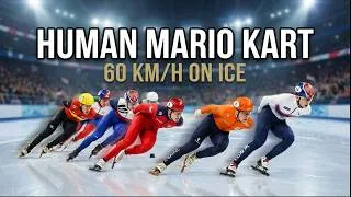 Thumbnail: Why the Olympic Mass Start is Literally "Human Mario Kart" - Jordan Stolz vs The Dutch