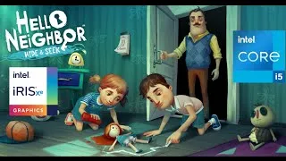 Thumbnail: Hello Neighbor: Hide and Seek on Intel Iris Xe | i5-1334U | 8GB RAM | 1080p Lowest | FPS Test
