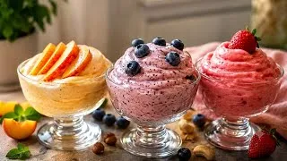 Thumbnail: Healthy fruit Ice Cream in 5 minutes 🍨🍦 