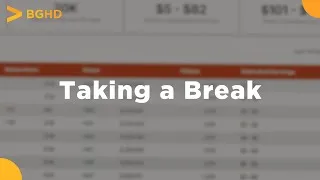 Thumbnail: I am taking a break...