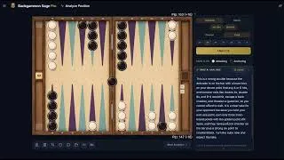 Thumbnail: Backgammon Sage Pro Tutorial