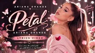 Thumbnail: Petal (Lyrics Video) - Ariana Grande | New 2026 English Song | BhaavNagar Lyrics Video