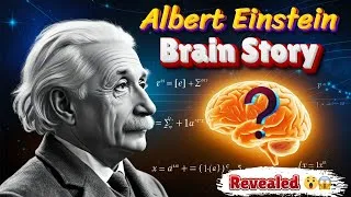 Thumbnail: Albert Einstein's Brain Story in Simple English 🧠#einsteinbrainstory