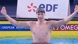 Thumbnail: Johannes Liebmann Makes History in Epic 1500m Freestyle Final | European Aquatics Paris 2026
