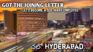 Thumbnail: చలో HYDERABAD | Job Joining Letter Vachesindi | Software Employee #software #employee
